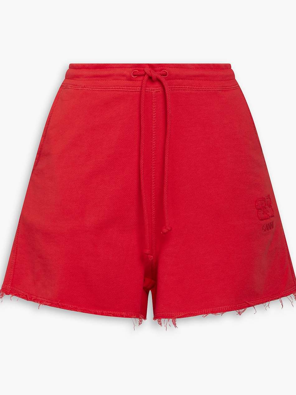 french cotton-terry shorts