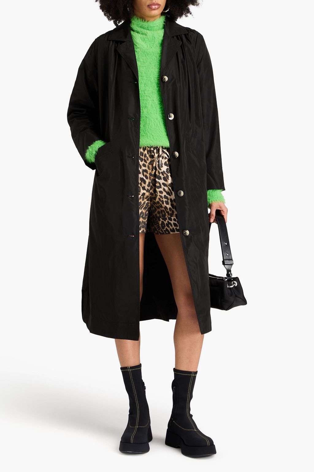 GANNI Shell coat