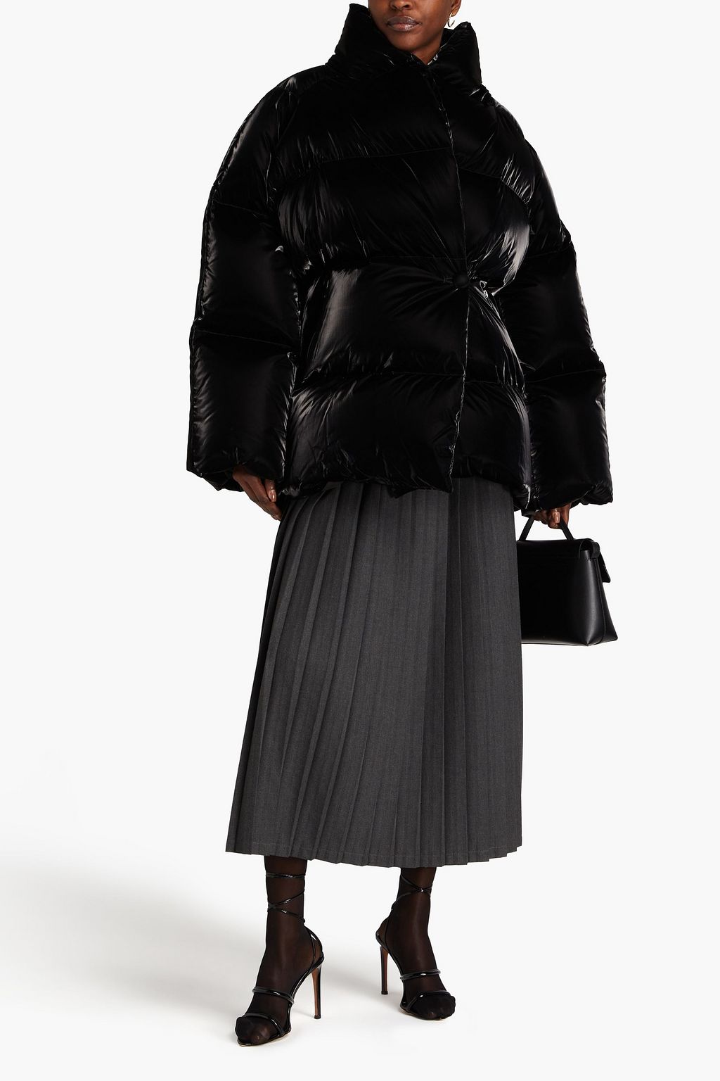KHAITE Mott quilted shell down coat