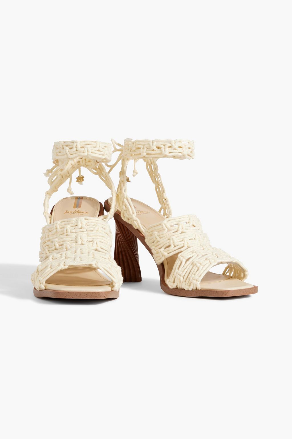SAM EDELMAN Harleigh macramé sandals