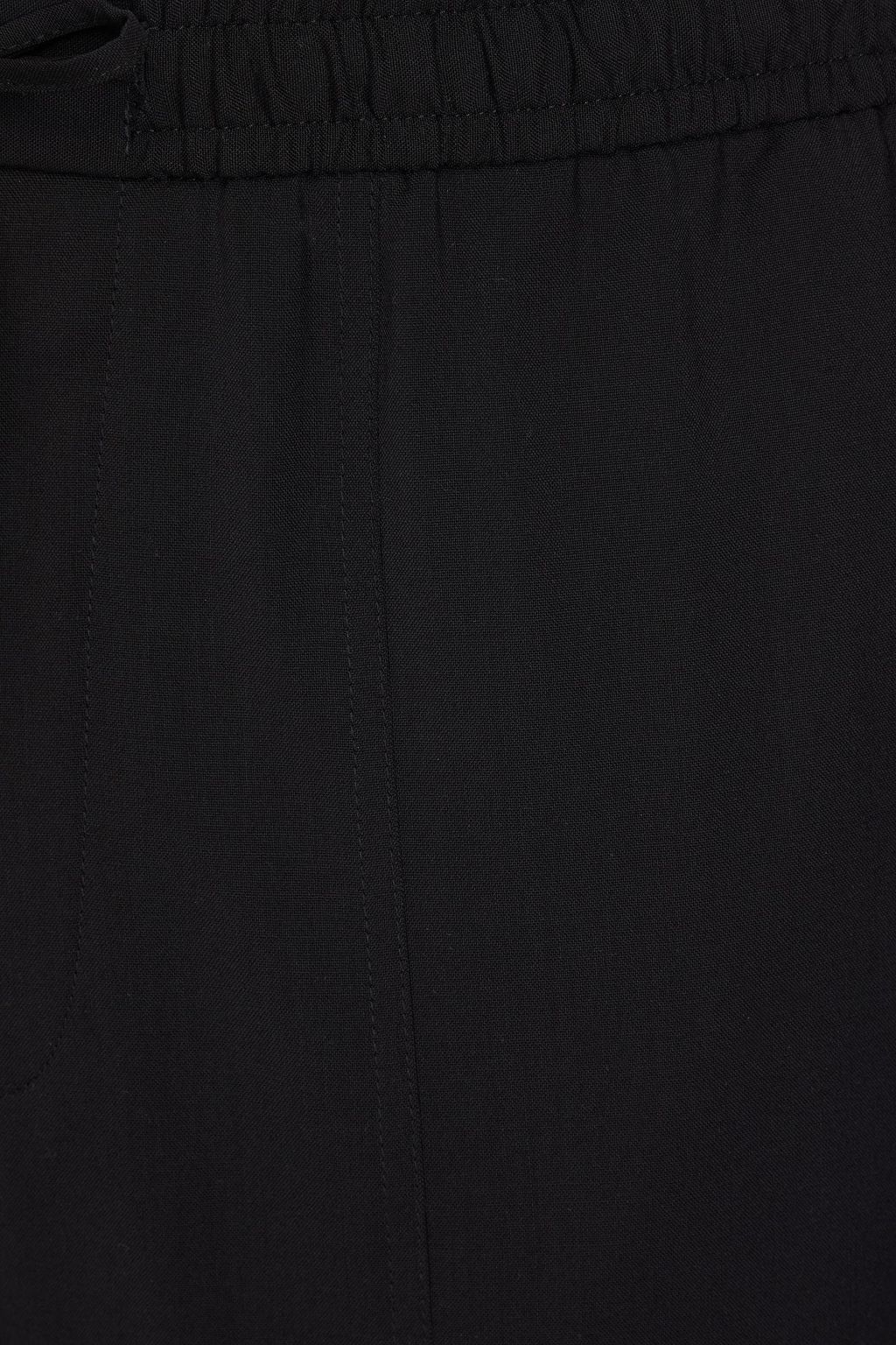 EMPORIO ARMANI Wool-crepe pants