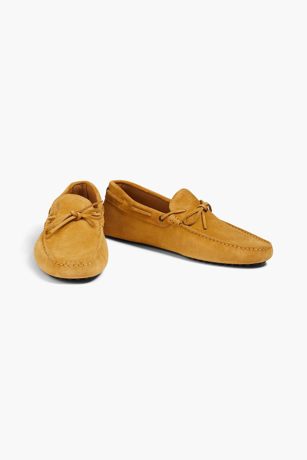 TOD'S حذاء قيادة “جومينو” مصنوع من جلد السويد
