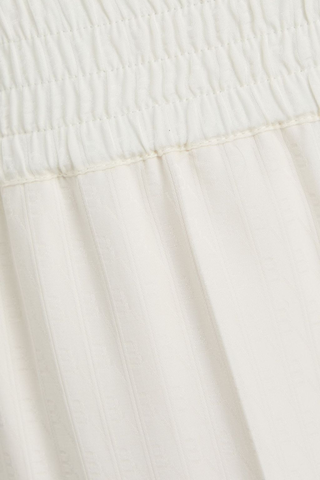 VICTORIA BECKHAM Satin-jacquard straight-leg pants