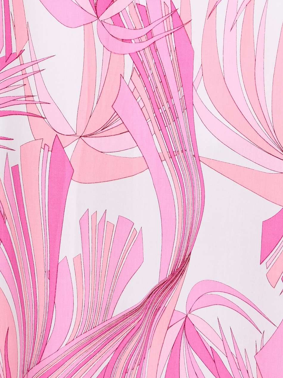 eden printed mousseline maxi dress