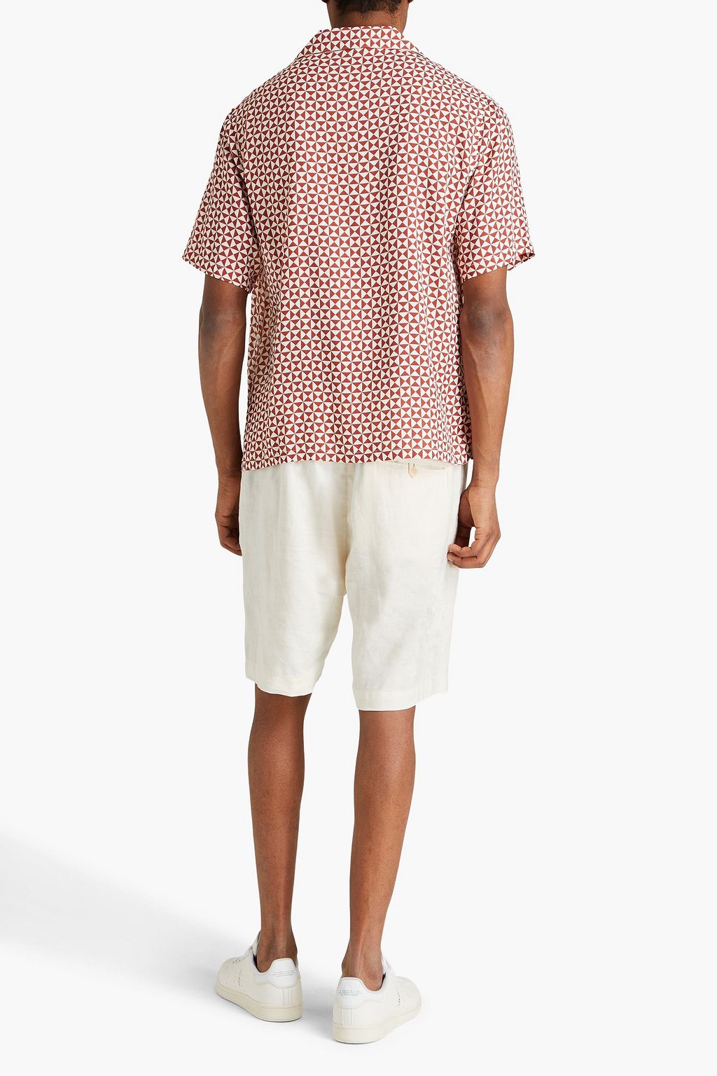 ONIA Printed twill shirt