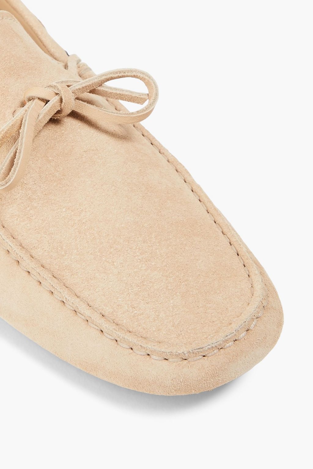 TOD'S حذاء قيادة من الجلد السويدي