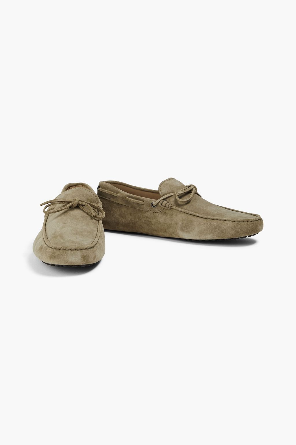 TOD'S Gommino suede driving shoes