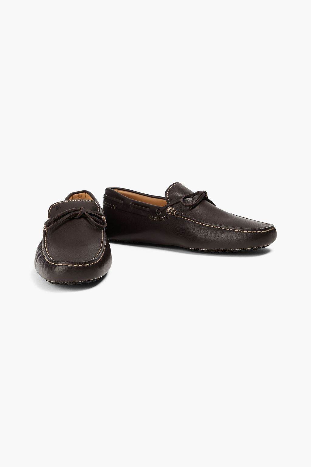 TOD'S Leather driving shoes