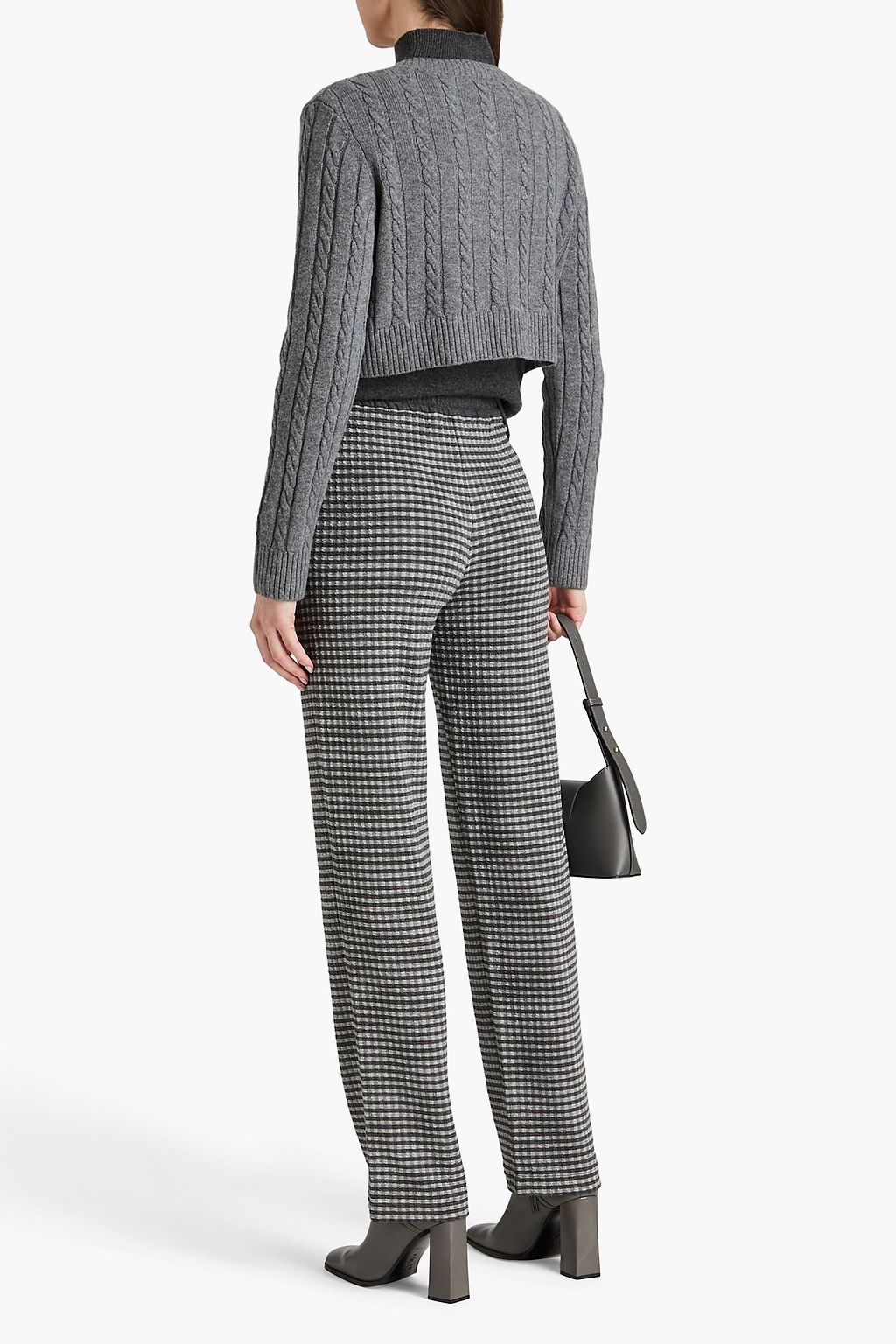 EMPORIO ARMANI ジャージー トラックパンツ ストライプ
