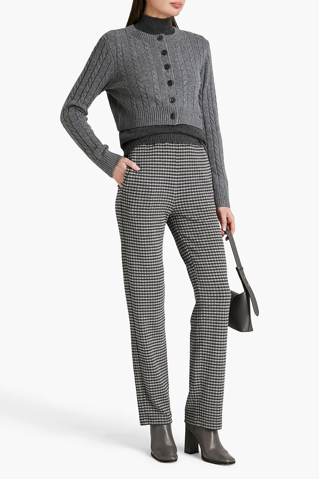 EMPORIO ARMANI ジャージー トラックパンツ ストライプ