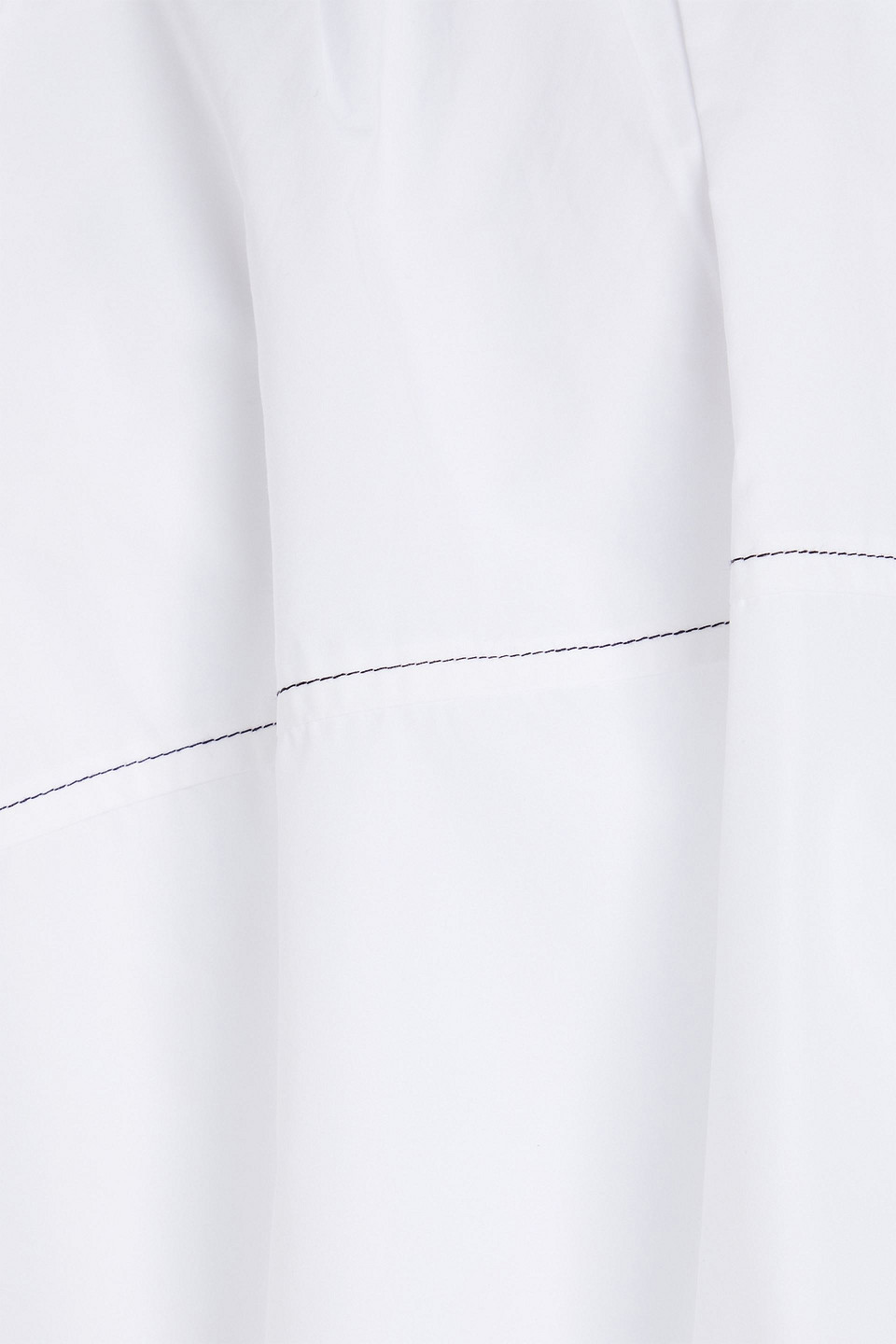 3.1 Phillip Lim One-shoulder Ruffled Cotton-blend Poplin Midi Dress In White