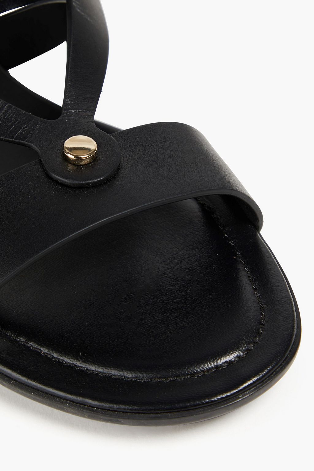 TOD'S صندل من الجلد اللامع والأملس