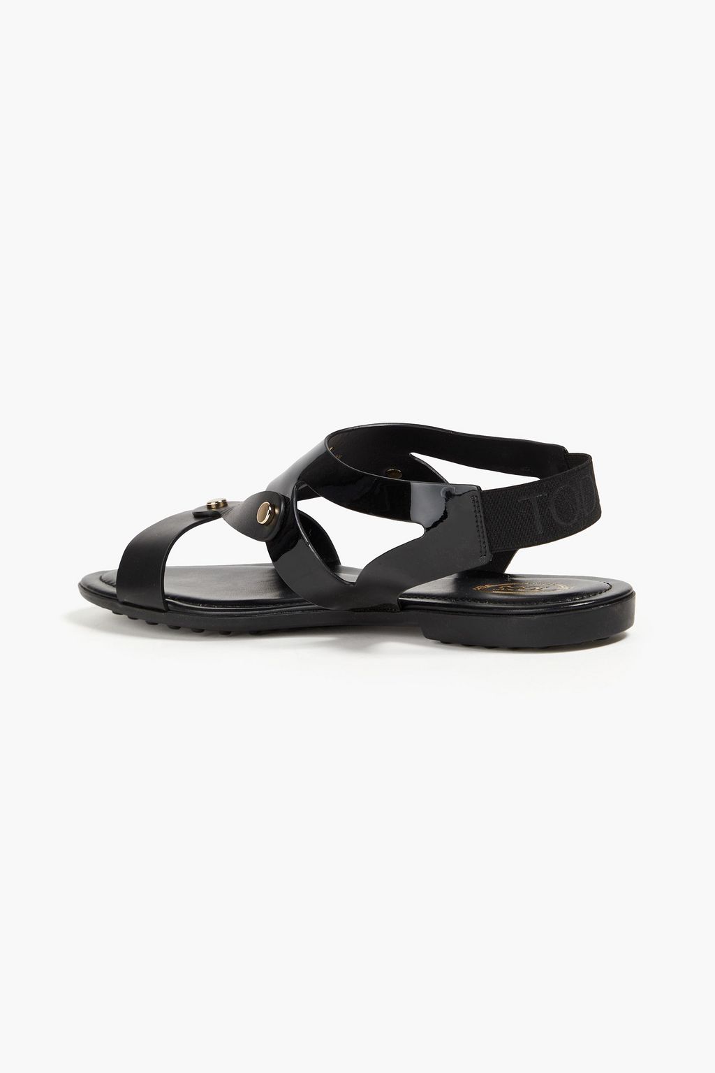 TOD'S صندل من الجلد اللامع والأملس