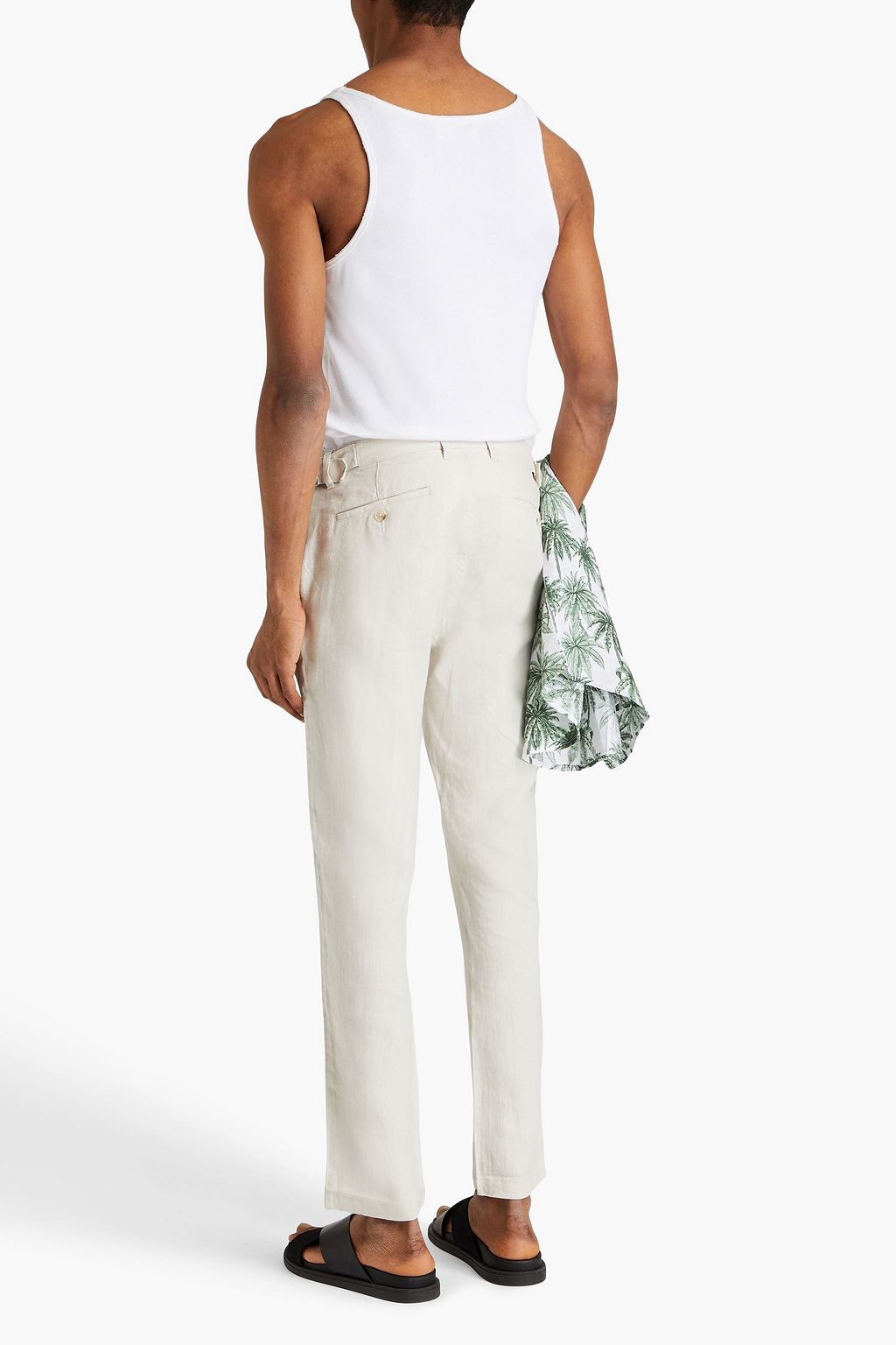 ONIA Linen chinos