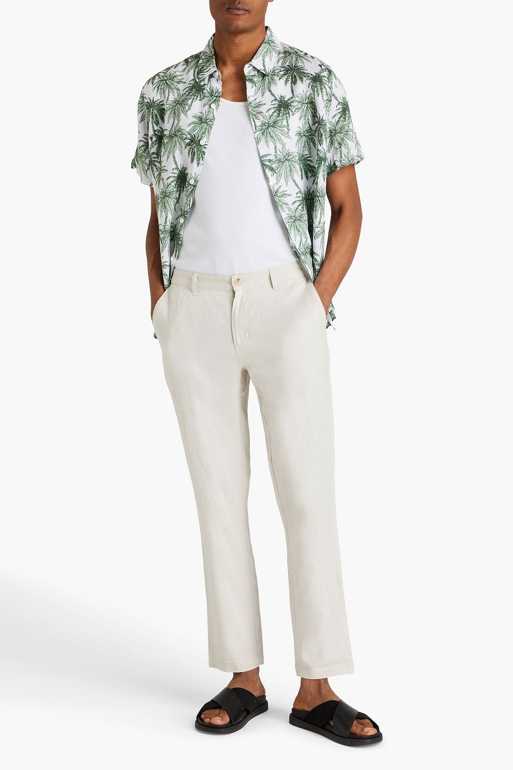 ONIA Linen chinos