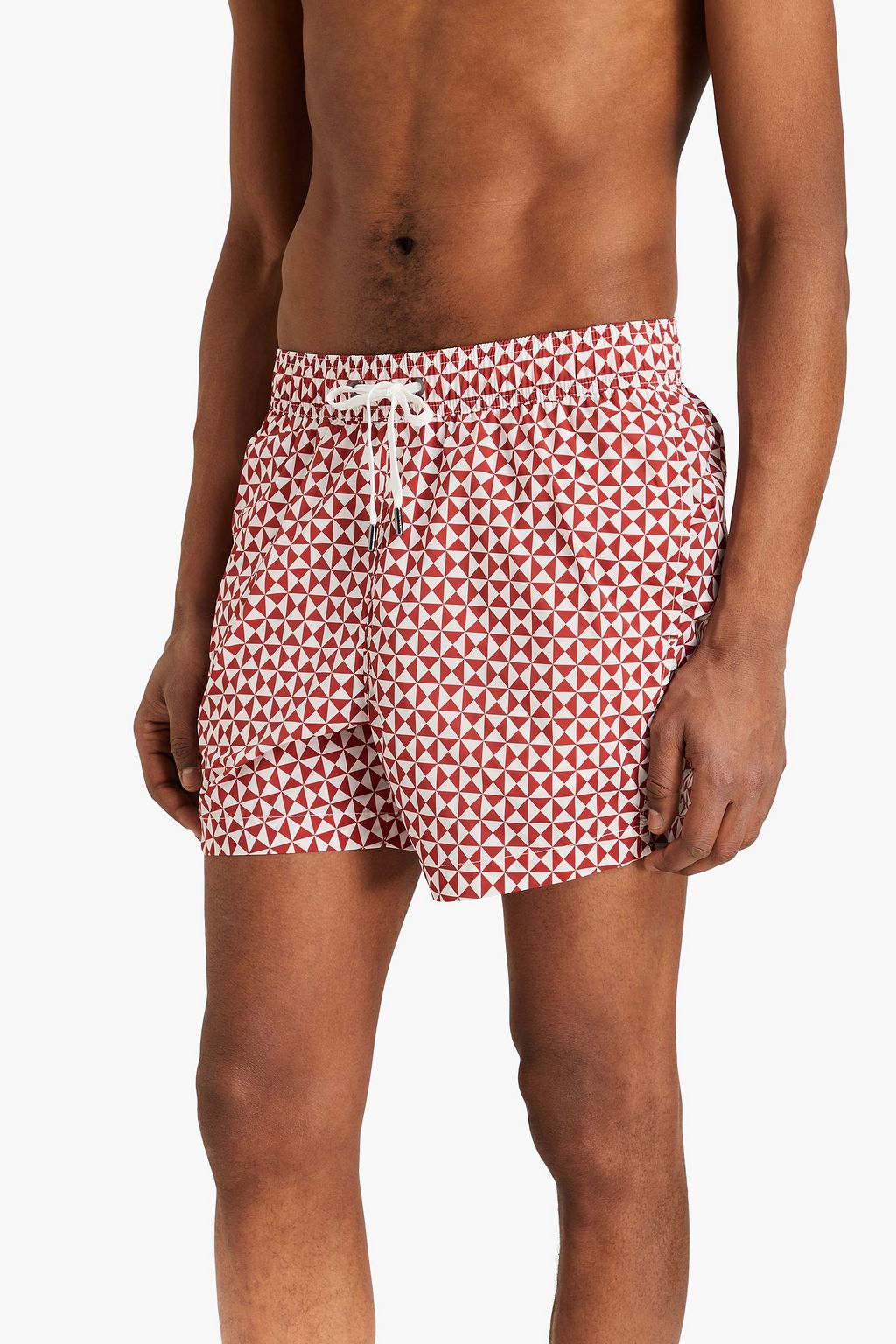 ONIA Charles short-length printed swim shorts