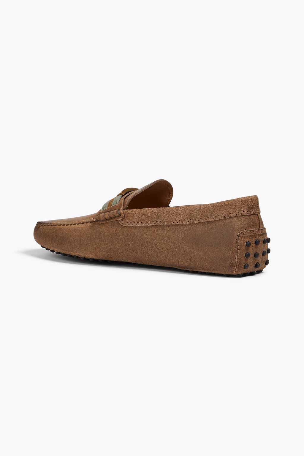 TOD'S حذاء قيادة “جومينو” مصنوع من جلد السويد