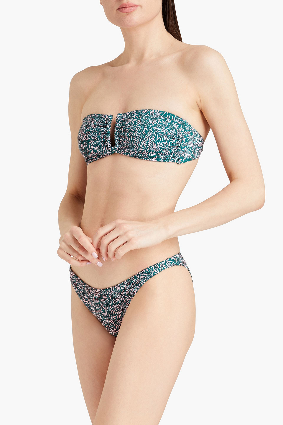  Onia - Ashley Tief Sitzendes Bikini-höschen Mit Print - Blau - Xs 