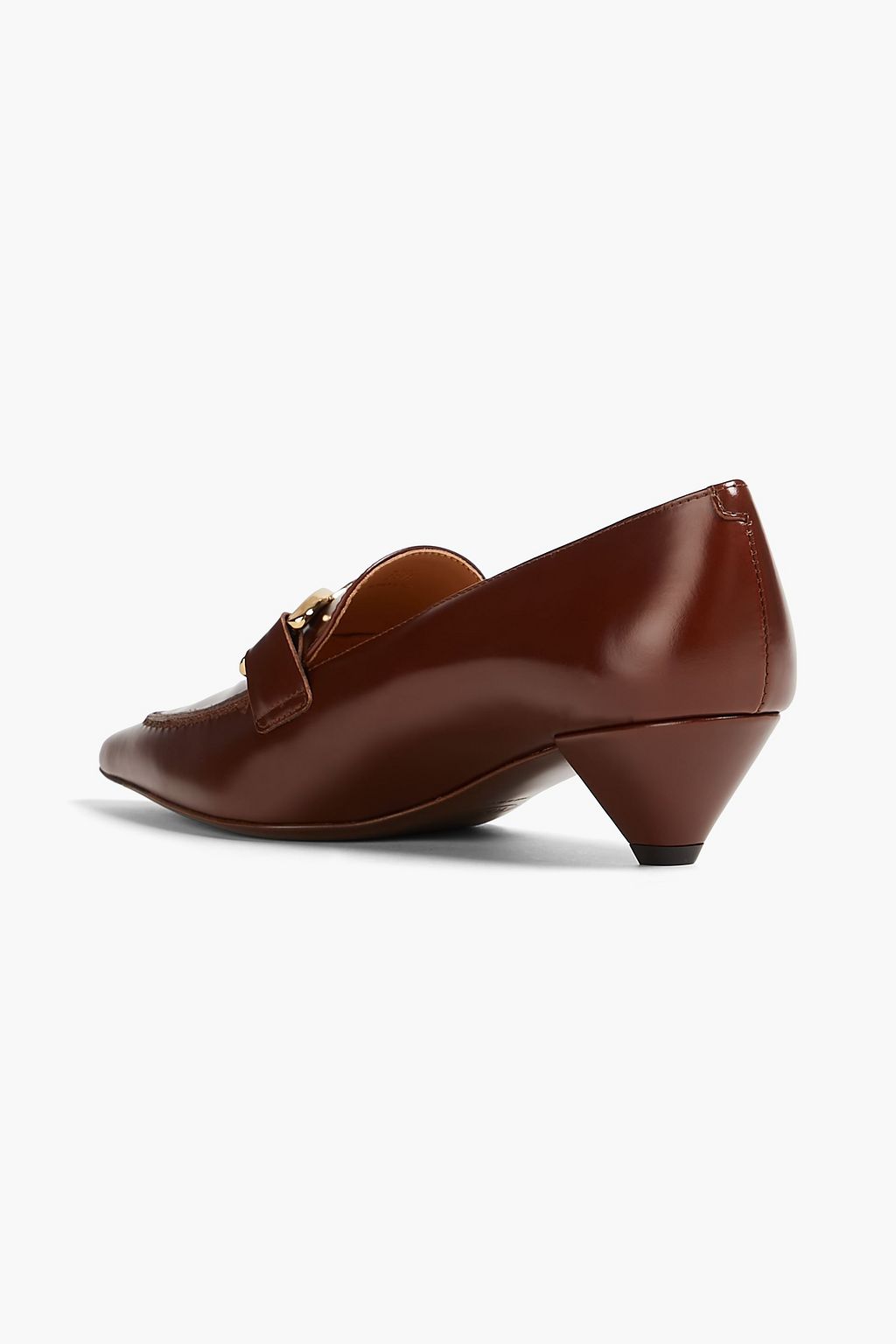 TOD'S Embellished leather pumps