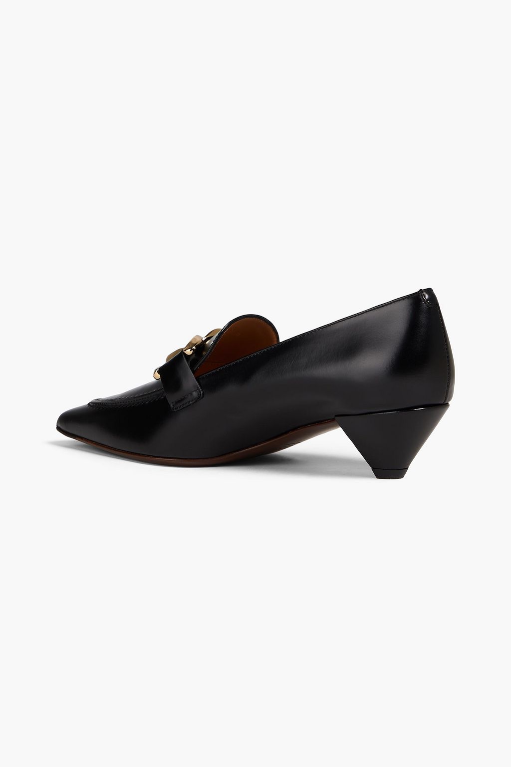 TOD'S Embellished leather pumps