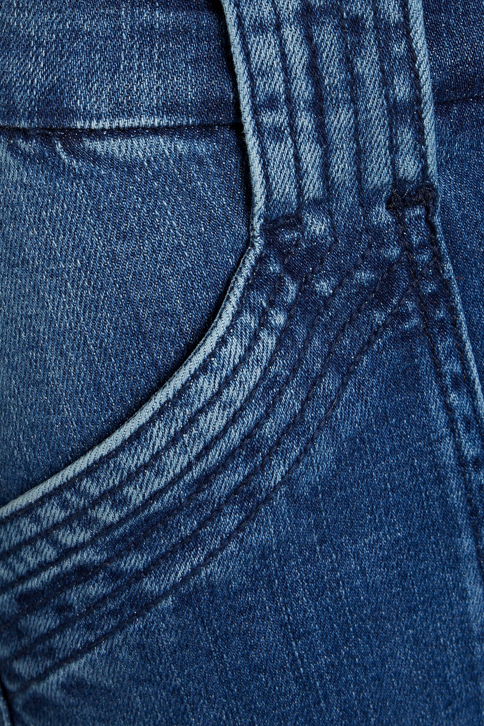 Frame Le High Flare High-rise Flared Jeans In Mid Denim