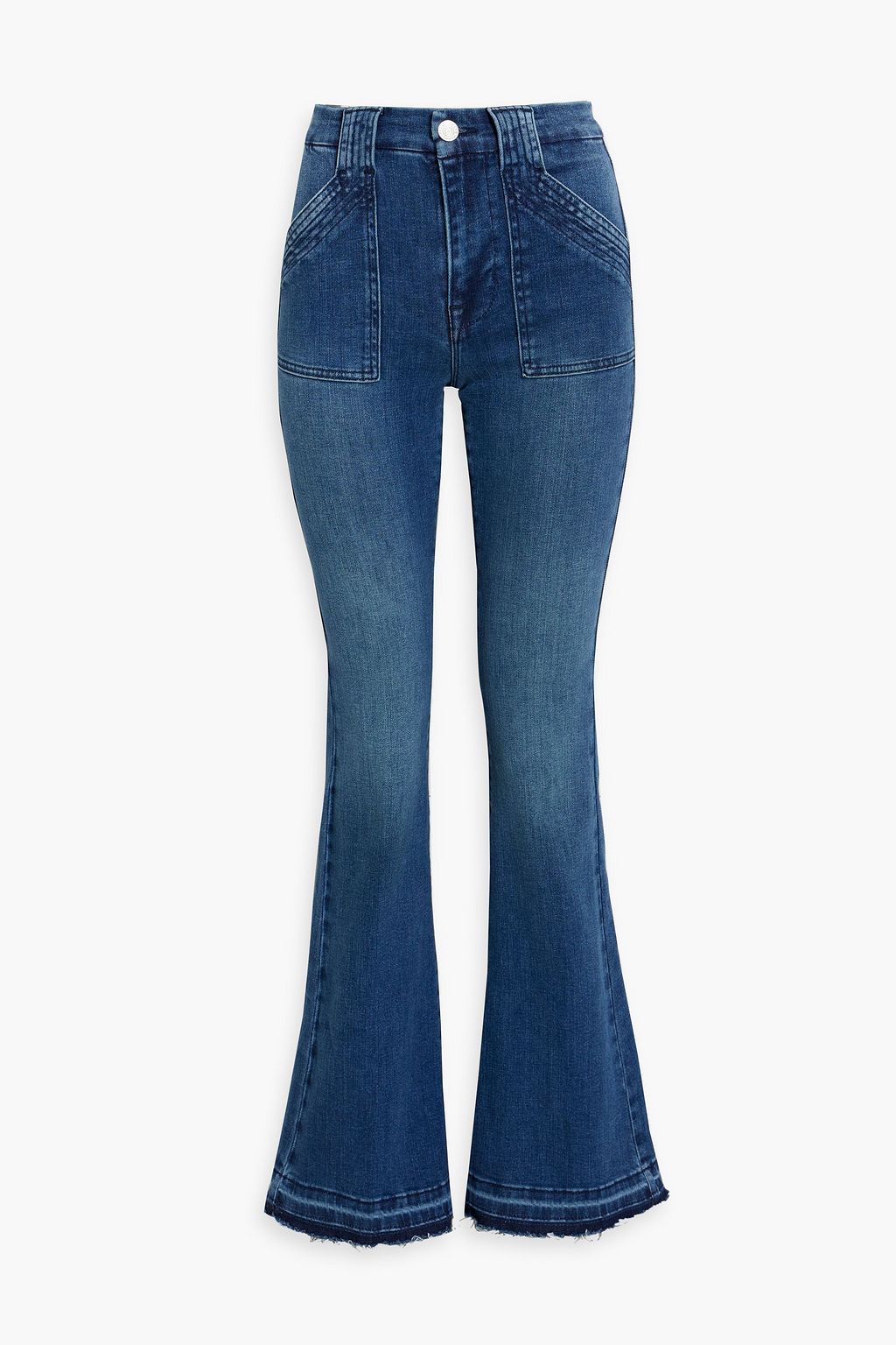 FRAME Le High Flare high-rise flared jeans