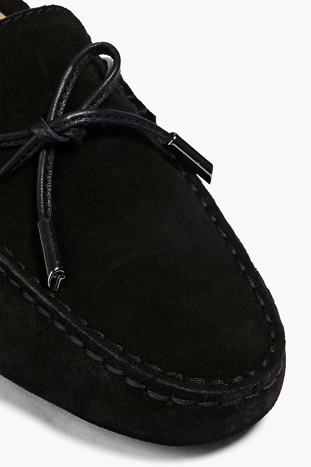 TOD'S حذاء لوفر ’هيفين لاسيتو’ من الجلد السويدي