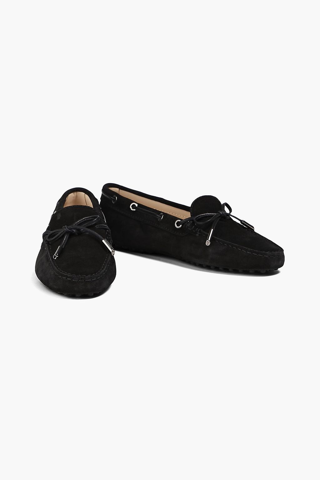 TOD'S حذاء لوفر ’هيفين لاسيتو’ من الجلد السويدي