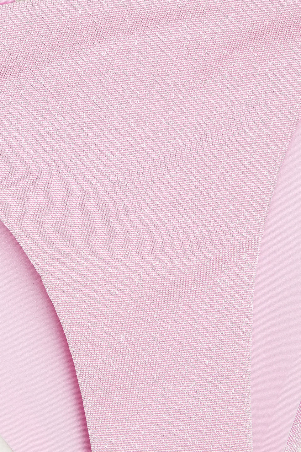 Onia Kate Textured Low-rise Bikini Briefs In Baby Pink
