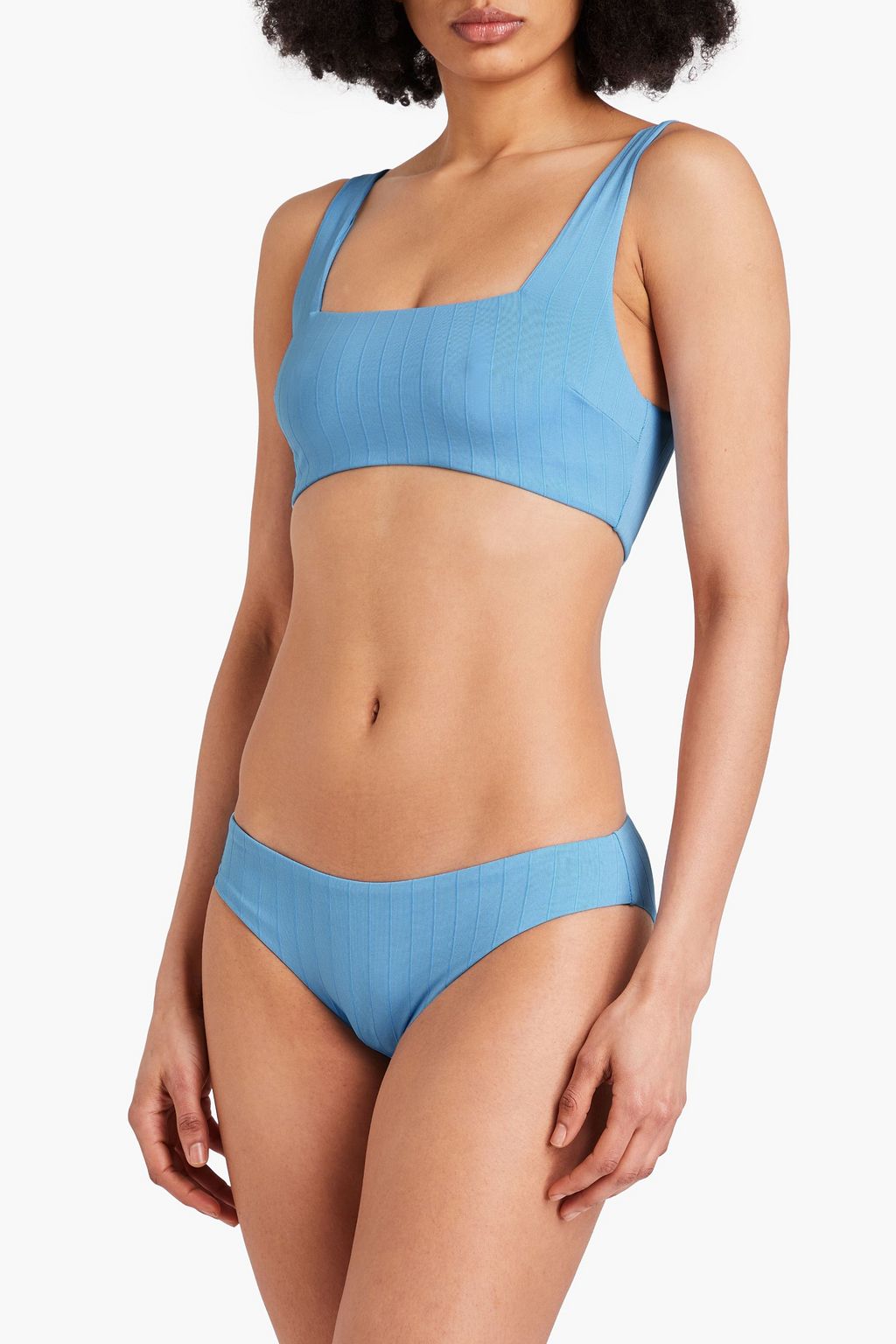 ONIA Lily tief sitzendes Bikini-Höschen mit Streifen