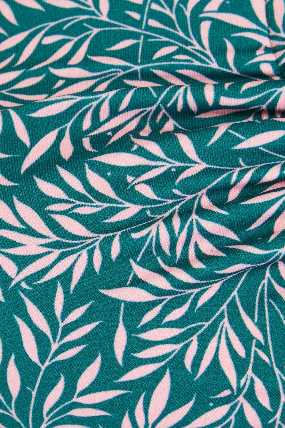 Onia Ashley Printed Bandeau Bikini Top In Emerald