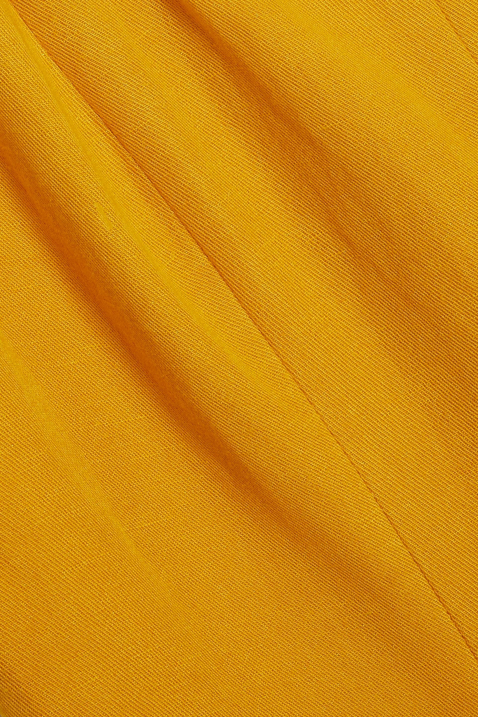 Vince Canvas Midi Dress In Mustard