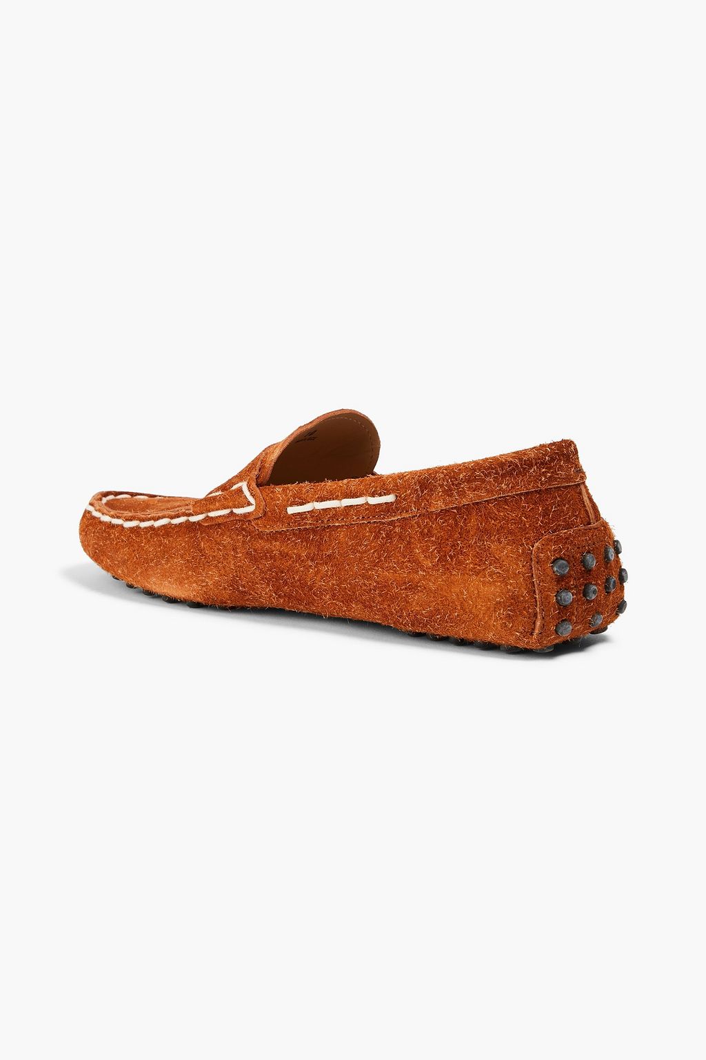 TOD'S حذاء ديربي مصنوع من جلد السويد