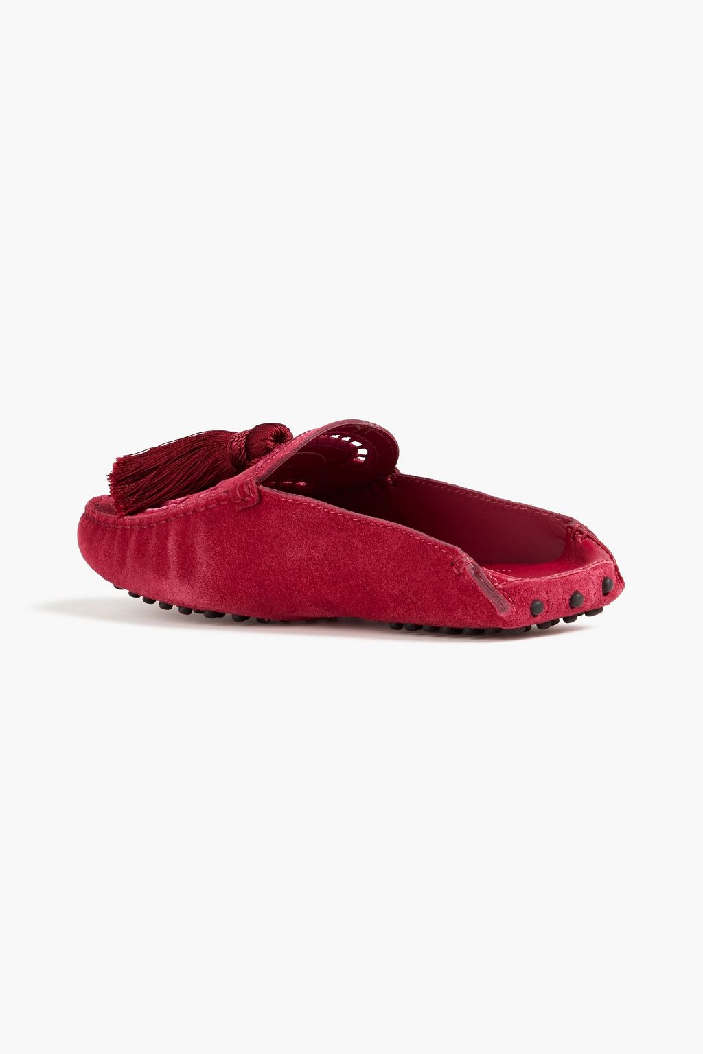 TOD'S سليبرز مصنوع من جلد السويد بتصميم مزركش