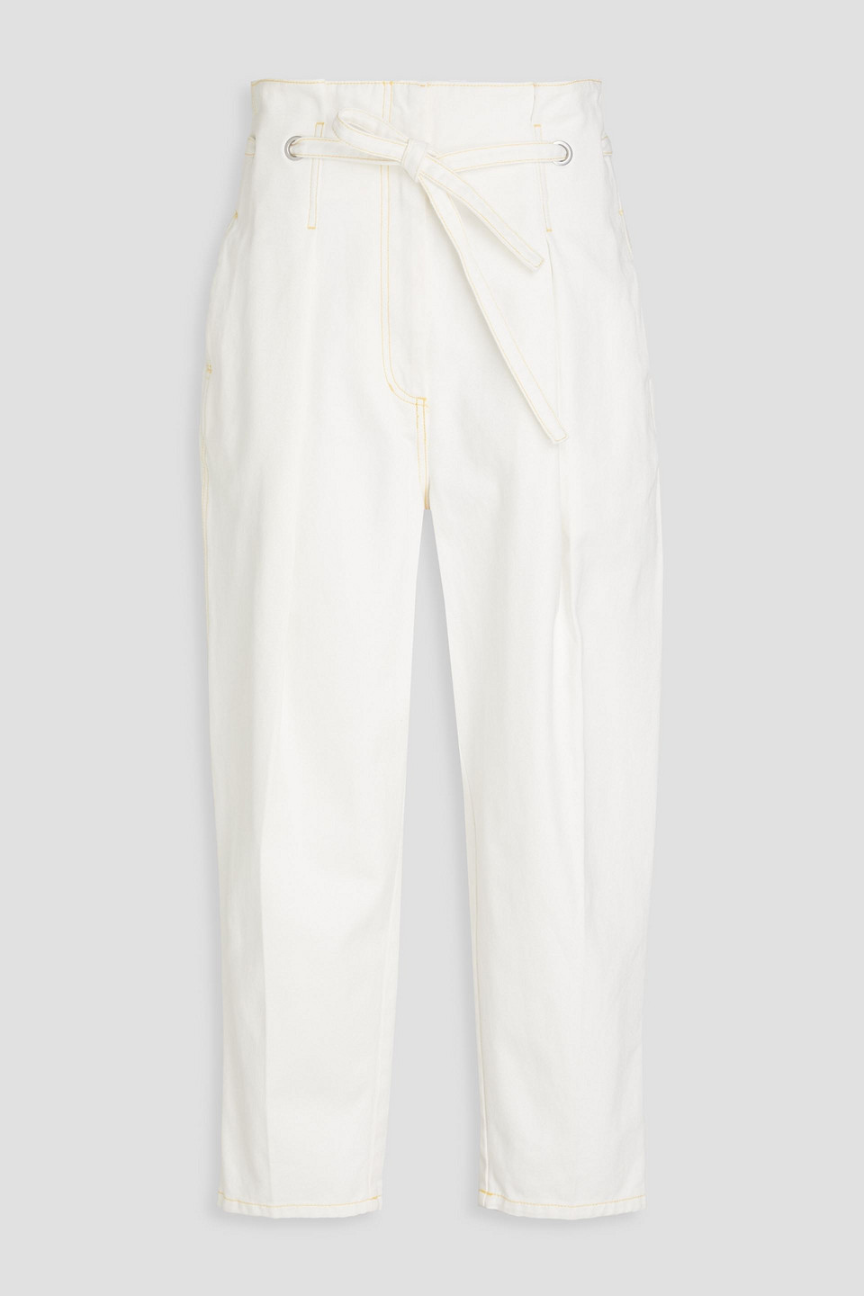 3.1 PHILLIP LIM CROPPED HIGH-RISE TAPERED JEANS