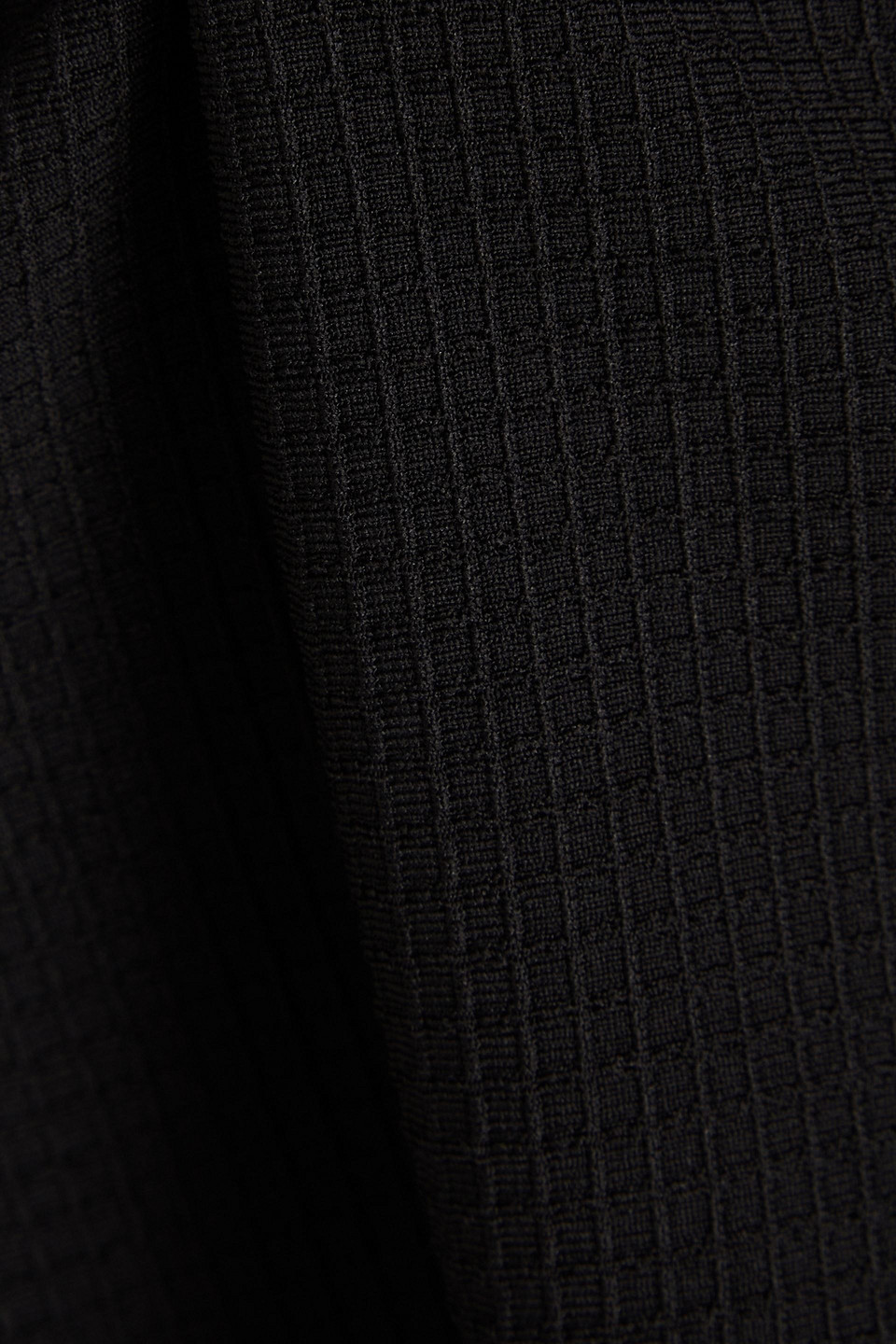 Onia Waffle-knit Mini Skirt In Black