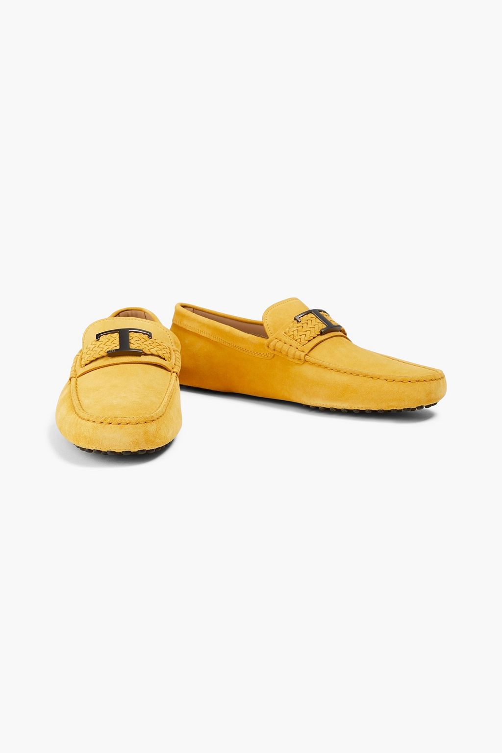 TOD'S T Timeless suede driving shoes