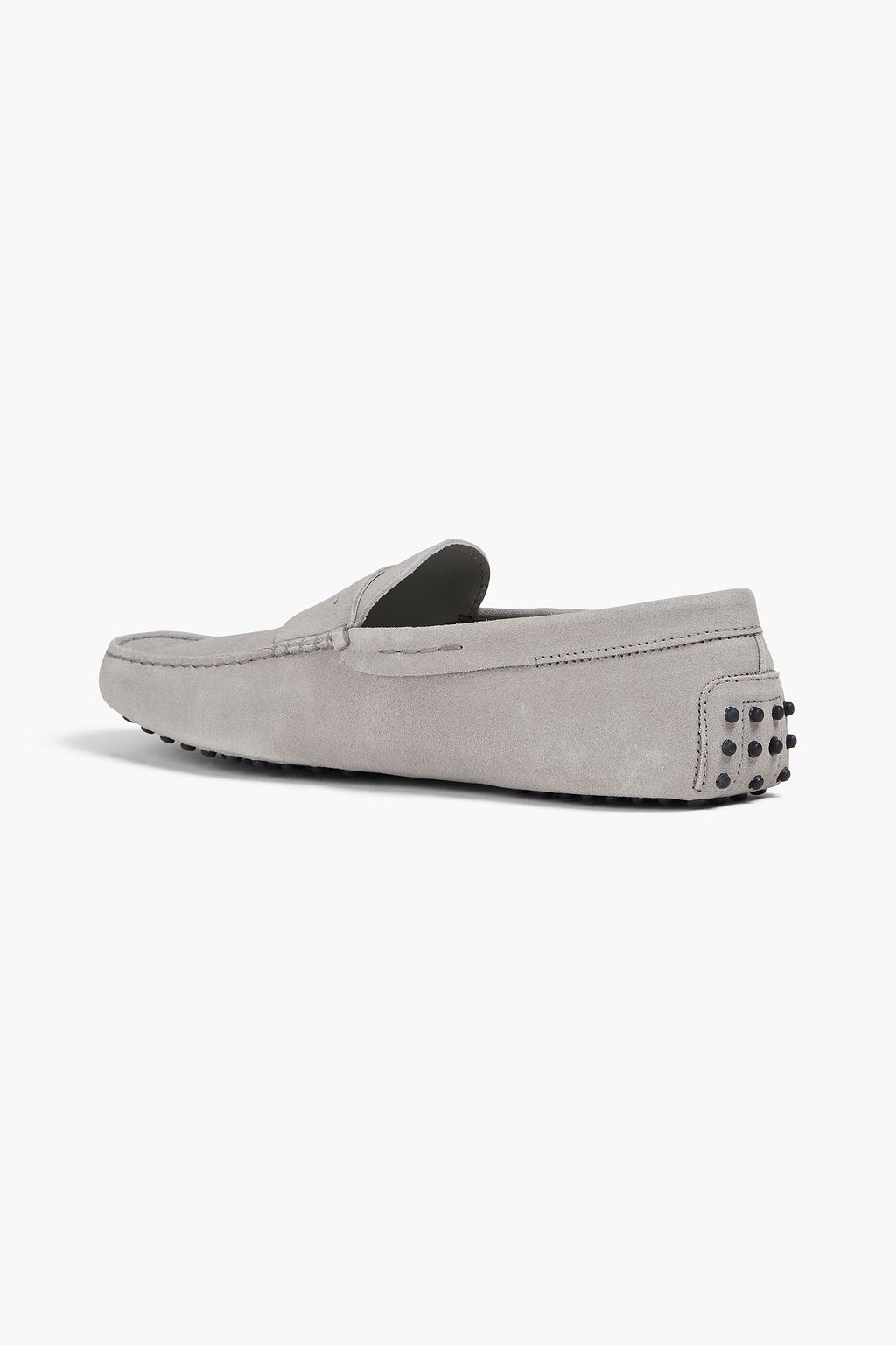 TOD'S حذاء قيادة من الجلد السويدي