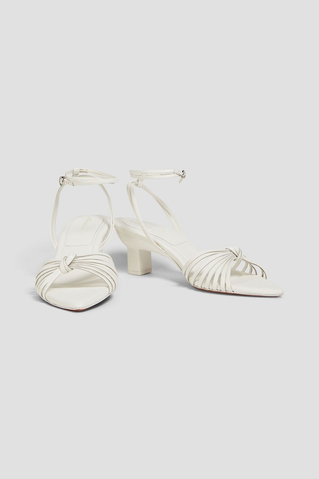 3.1 PHILLIP LIM 매듭 디테일 가죽 샌들