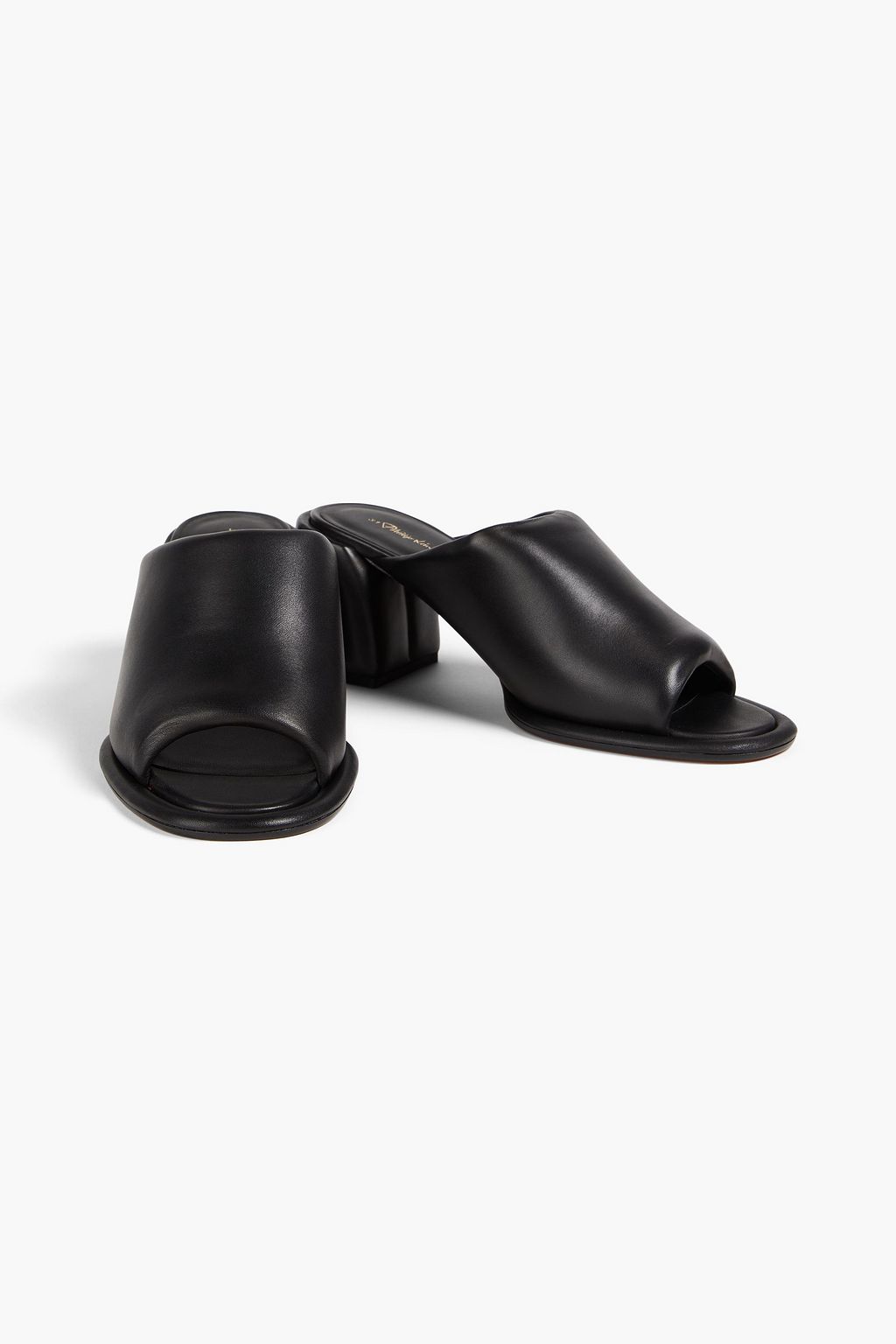 3.1 PHILLIP LIM حذاء ميول مصنوع من الجلد المبطّن