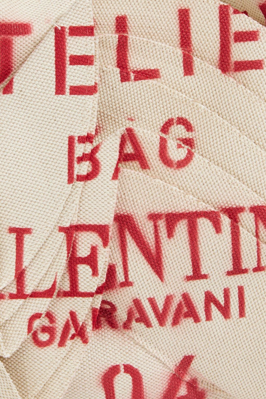 VALENTINO GARAVANI Atelier 04 printed canvas tote