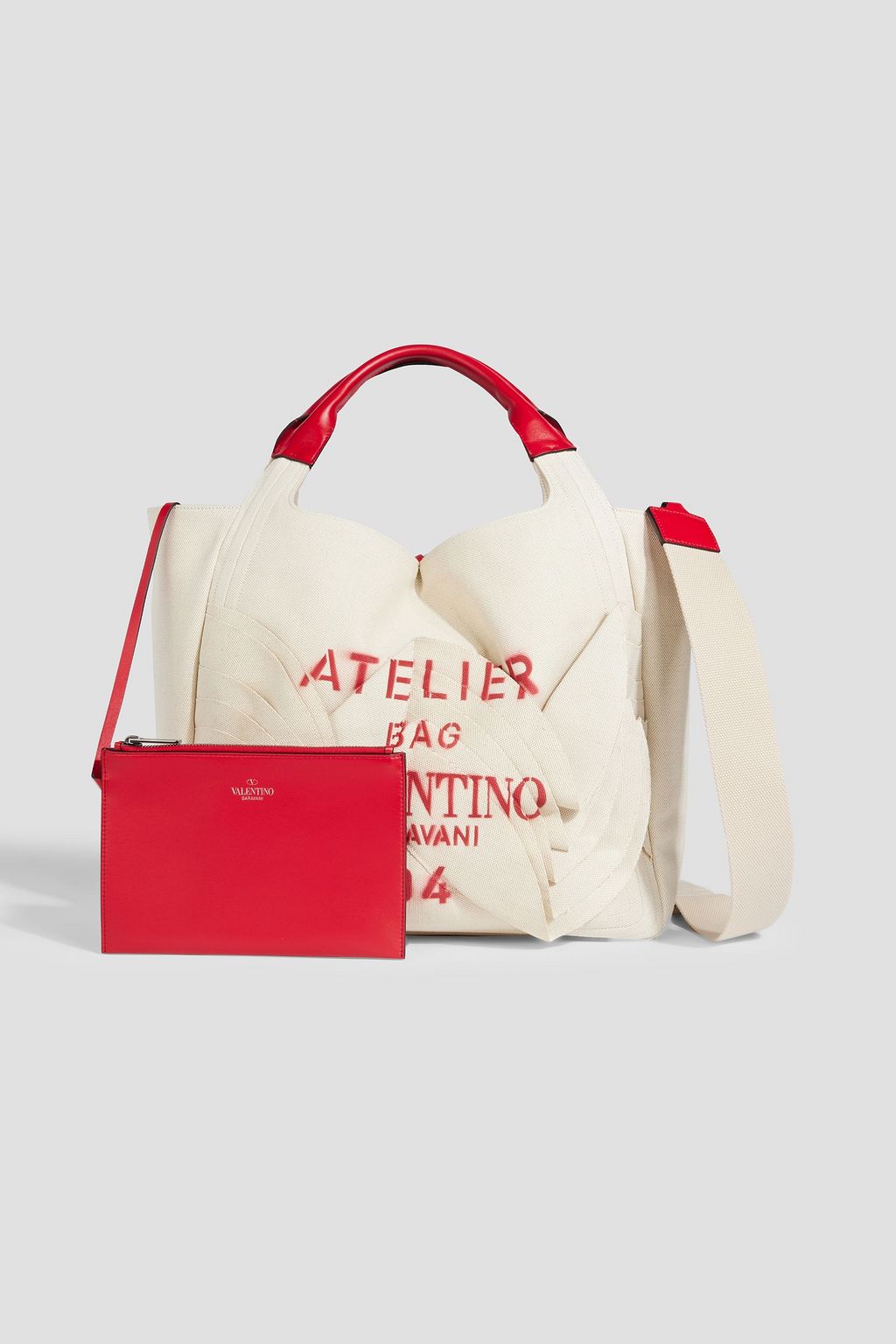 VALENTINO GARAVANI Atelier 04 printed canvas tote