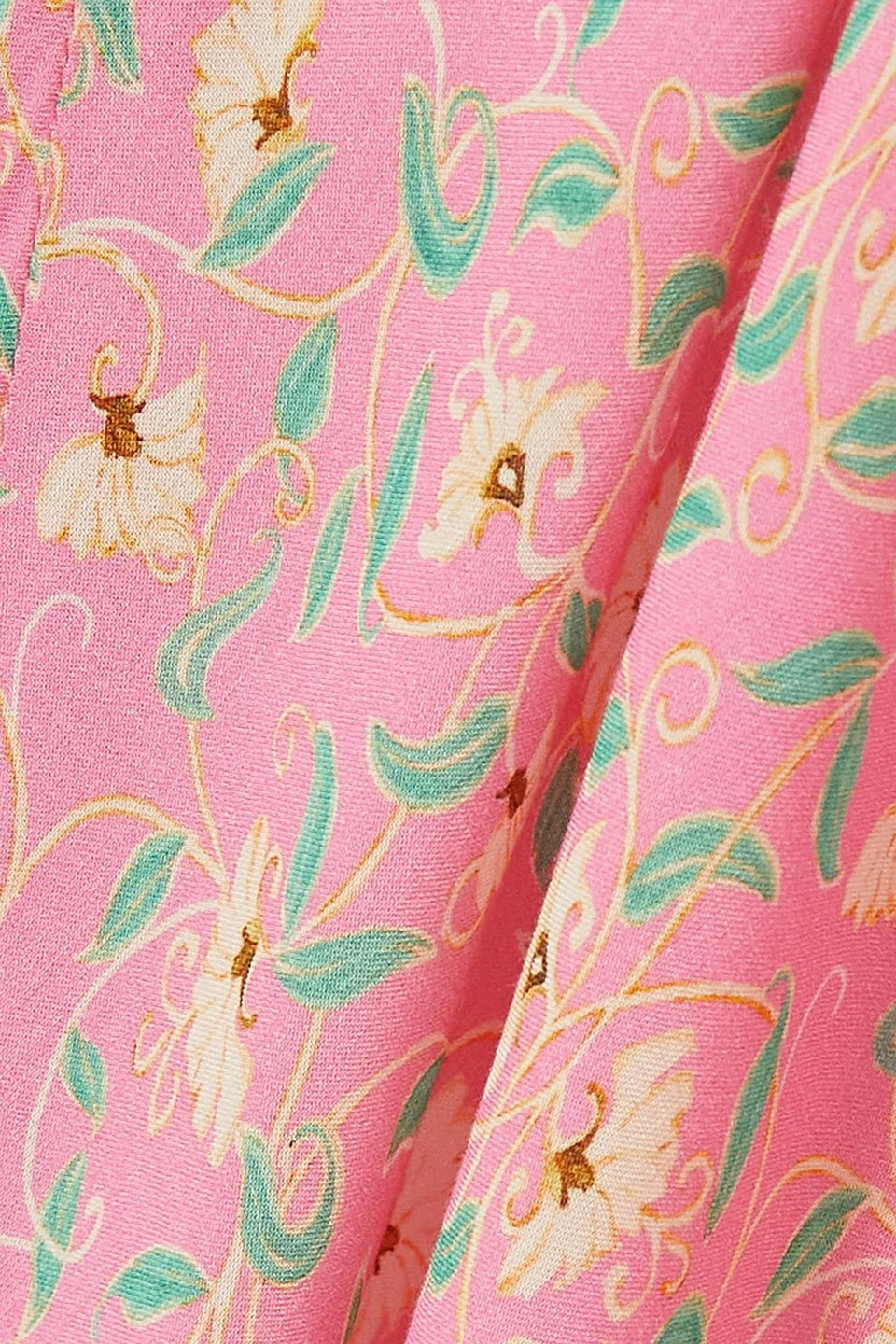Rixo London Olimani Floral-print Midi Dress In Pink