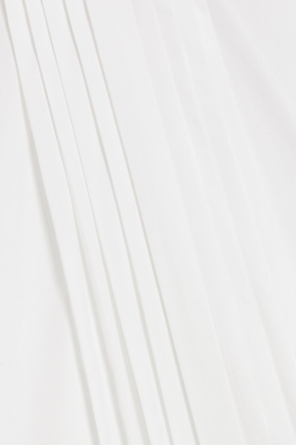 MARNI Pleated cotton-poplin top