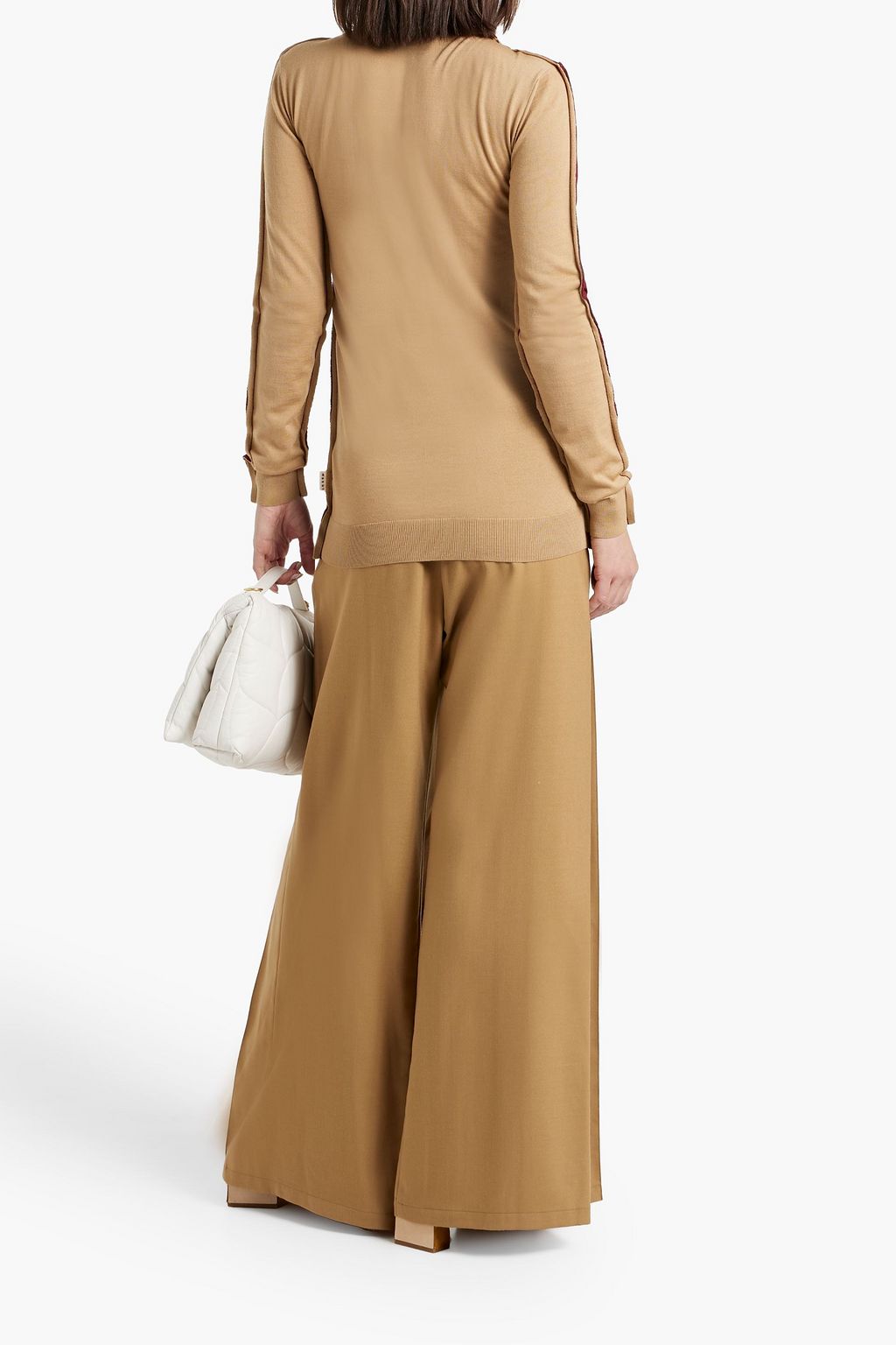 MARNI Two-tone wool cardigan