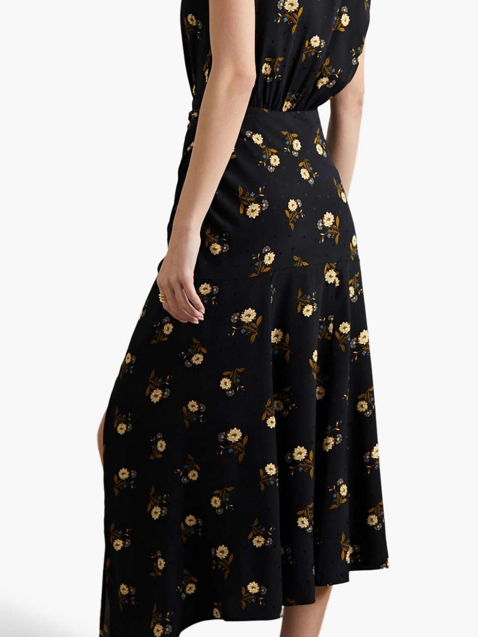 wixson floral-print silk-blend jacquard maxi dress