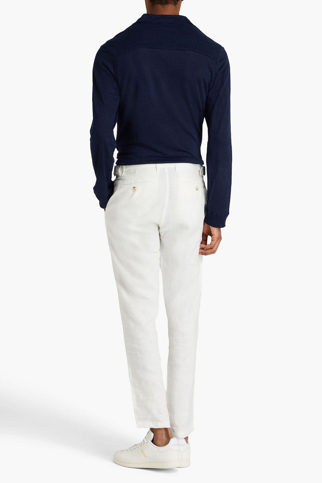 ONIA Dylan linen-jersey shirt