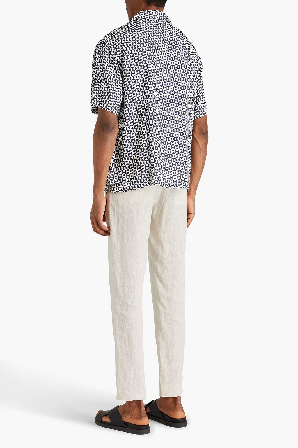 ONIA Printed twill shirt
