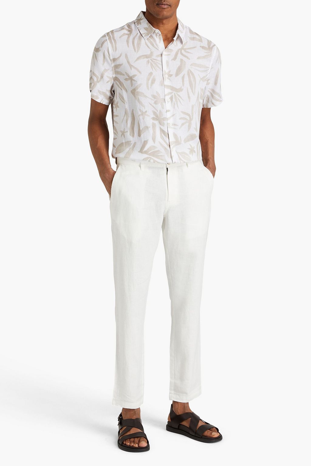 ONIA Linen chinos