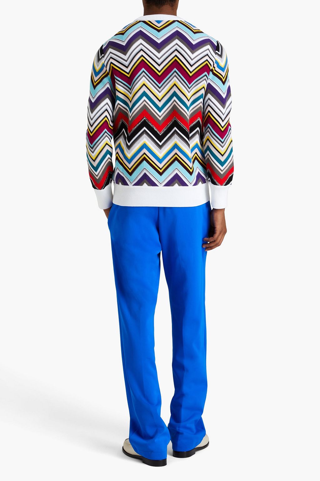 MISSONI Jacquard-knit cotton sweater